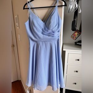 Light Blue Mini Dress